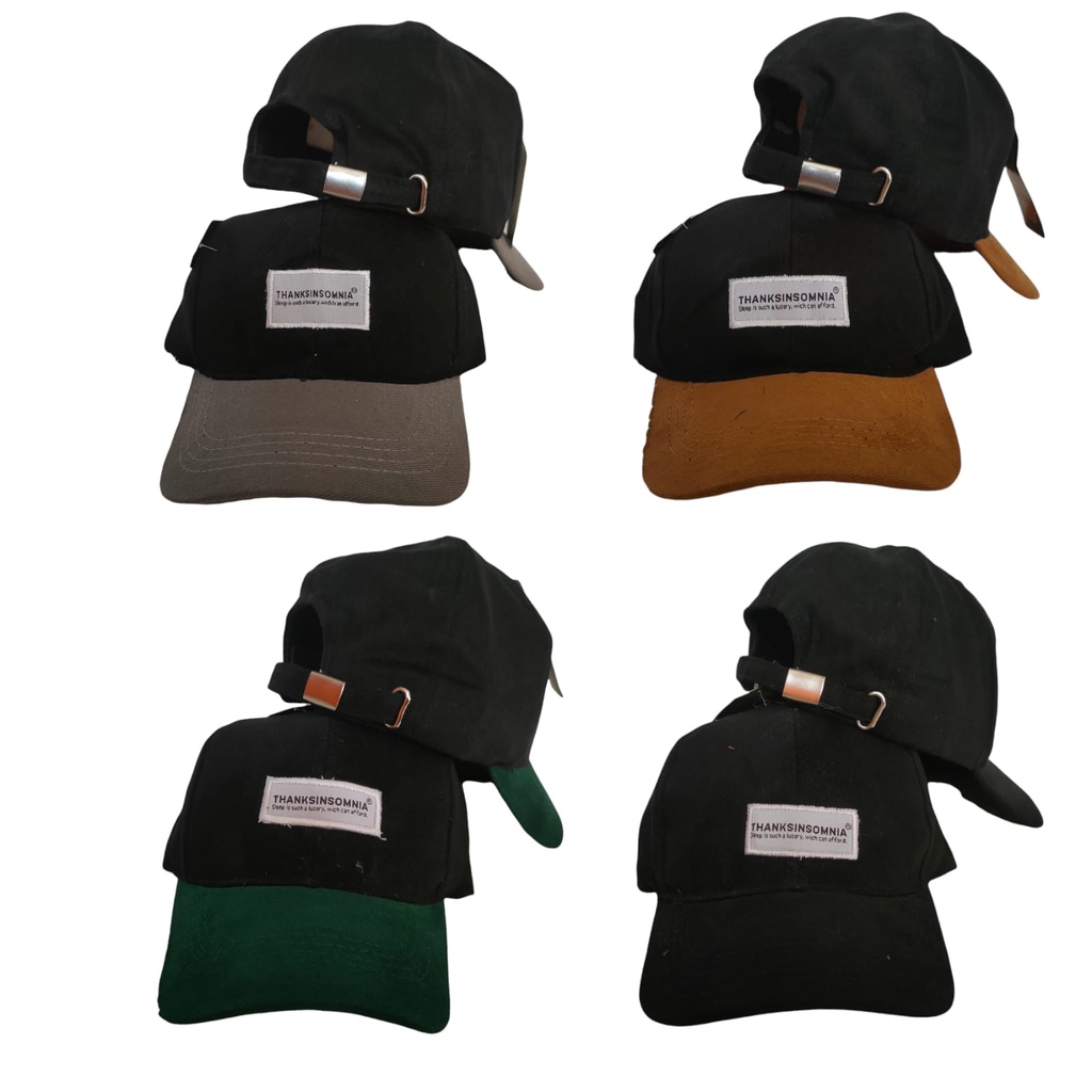 ALHAM Topi Baseball thanksinsomnia topi dewasa topi kekinian topi cowok topi distro topi murah topi 