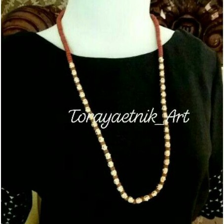 Kalung Toraja - MANIK KATA + Giwang Sarong Mini