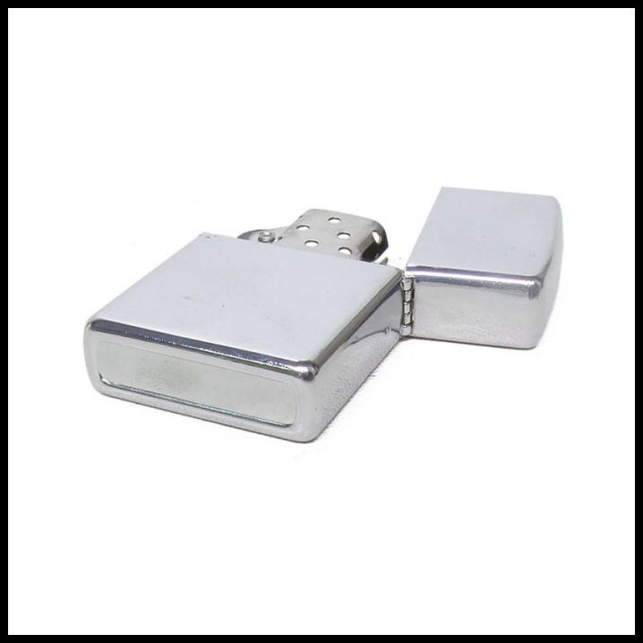 Korek Zippo Polos Silver Chrome