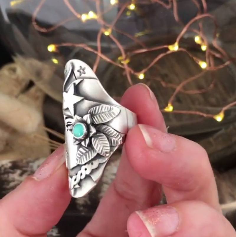 Fashion Stainless Steel Retro Punk 12 Constellation Sagittarius Ring Jewelry Accessories