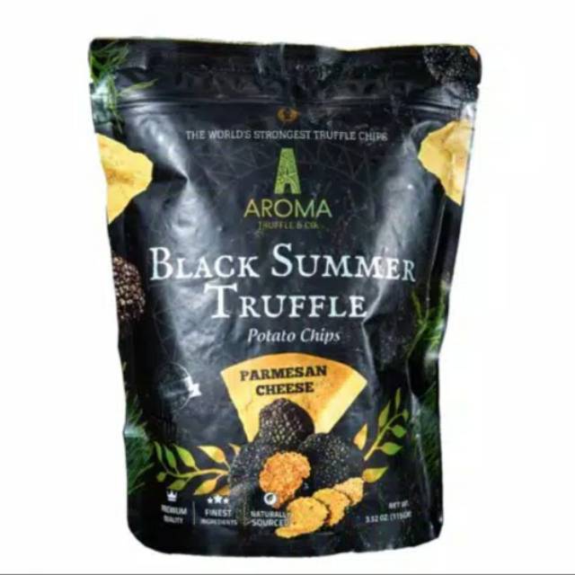

AROMA BLACK SUMMER TRUFFLE POTATO CHIPS PARMESAN CHEESE 100GR