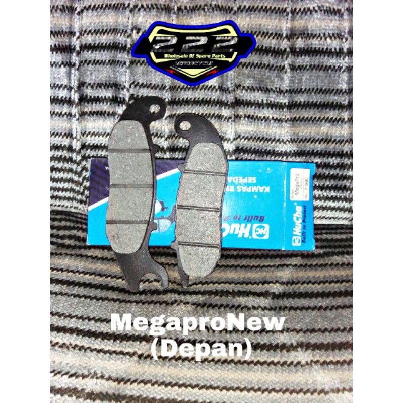 KAMPAS CAKRAM DISCPAD MEGAPRO NEW DEPAN HUCHA MURAH
