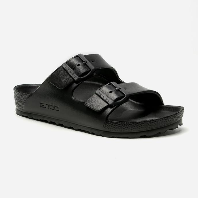 Ando Official Sandal Selop Sultan Pria Dewasa - Hitam