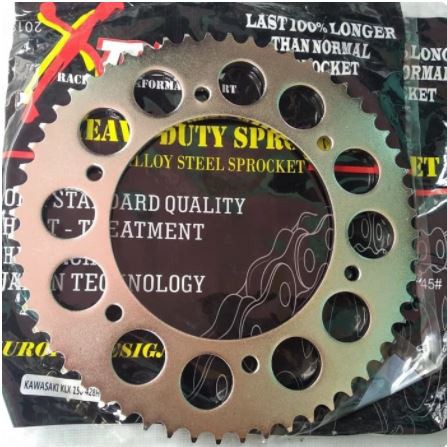 Gir Motor trail Cross Gear Xtreme Honda CRF 150L ukuran 52 Tebal 428