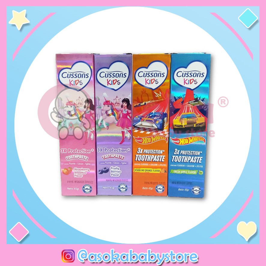 Cussons Baby Kids Toothpaste 45gr ASOKA