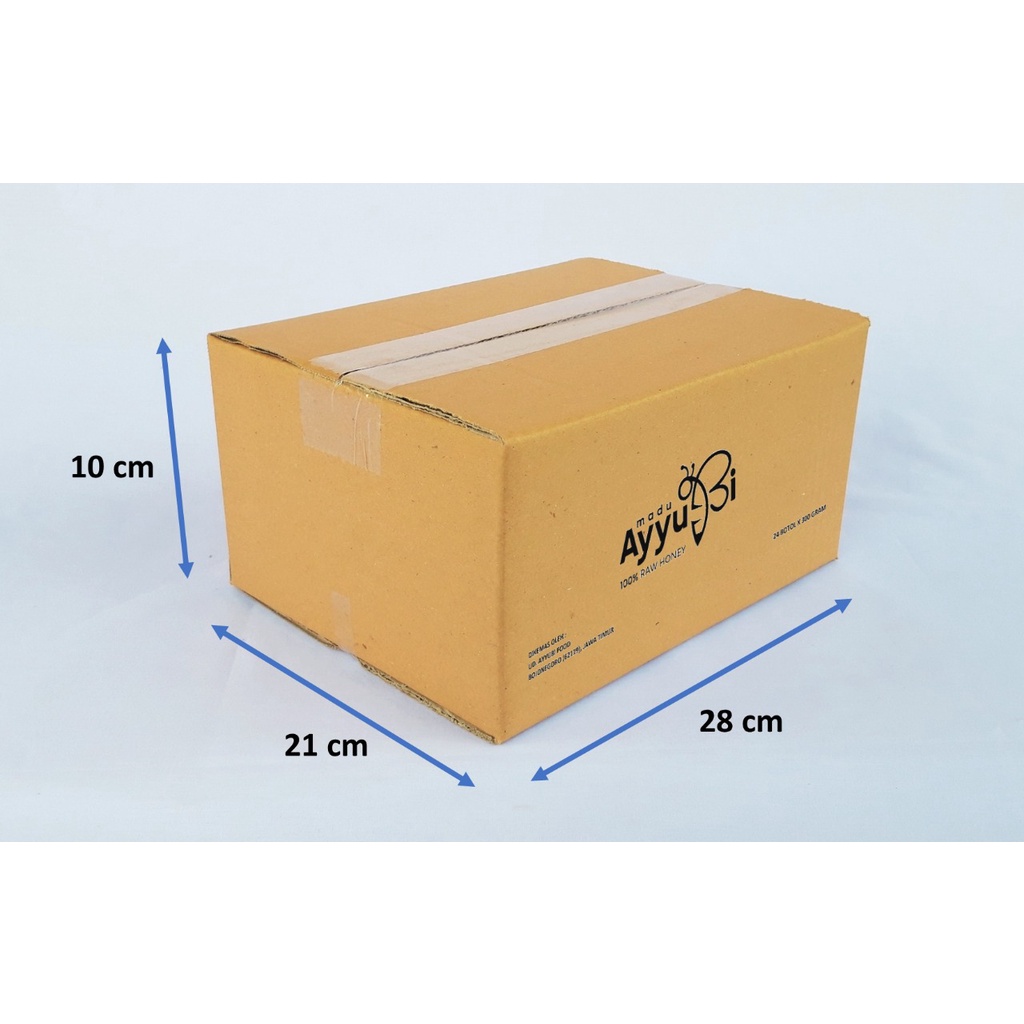 

SH WA 2072 Kardus Box Snack Custom Dus Standar Sablon Packing Produk Kemasan