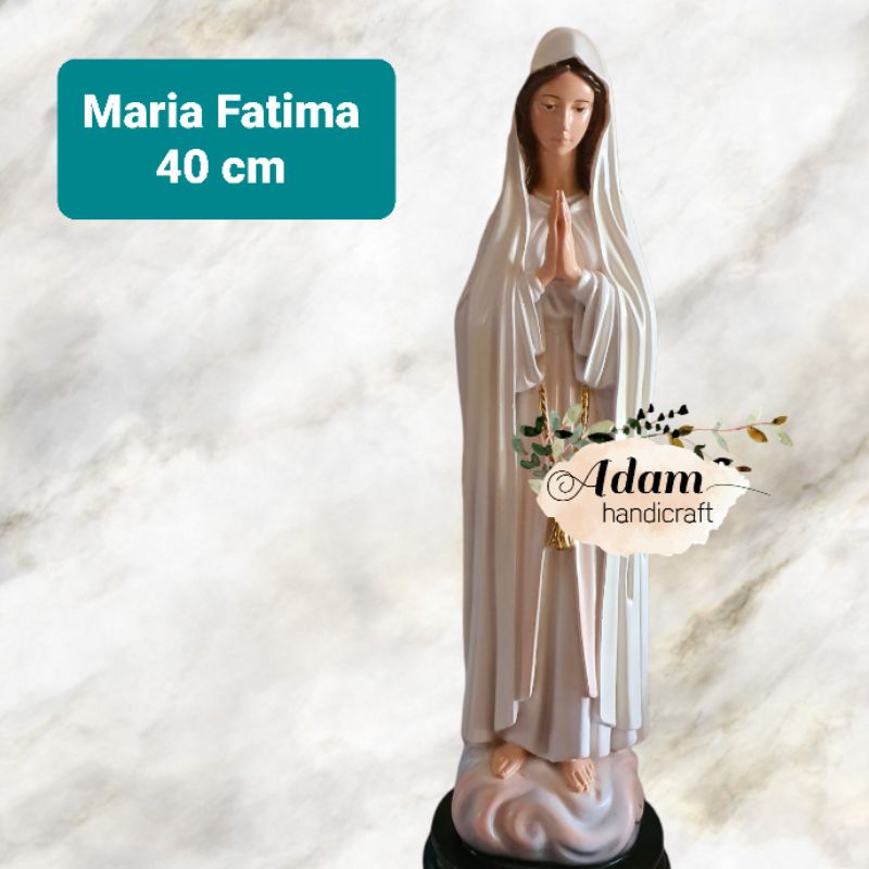Patung Maria Fatima 40 cm - Patung Maria Fatima - hadiah baptis - souvenir