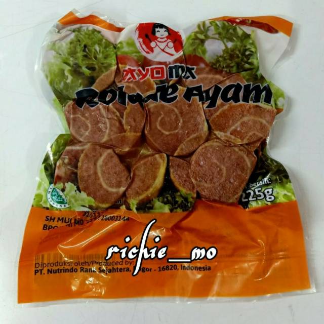 

Rolade daging Sapi/ Ayam isi 9 pcs - Ayoma Rolade Ayam/ Sapi