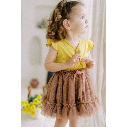BOHOPANNA - RUFFLE TOP BOHOPANNA - BAJU ANAK - ATASAN ANAK-6