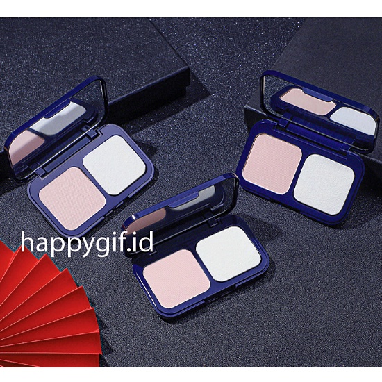 LAMEILA 2 in 1 Bedak Colour Geometry Make Up Powder Cake LA169 5111