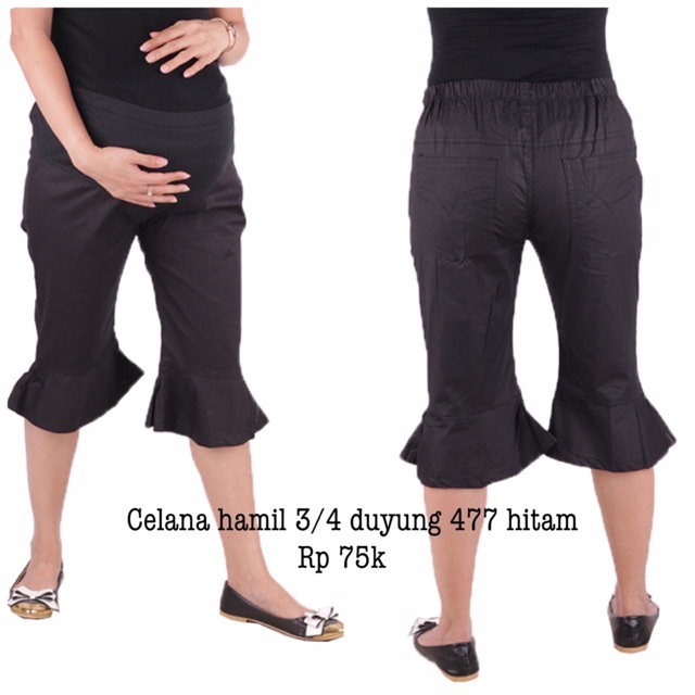 Celana hamil 477 hitam duyung