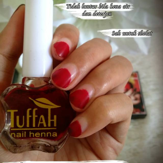 (HARGA GROSIR 12 PCS) Tuffah Nail Henna