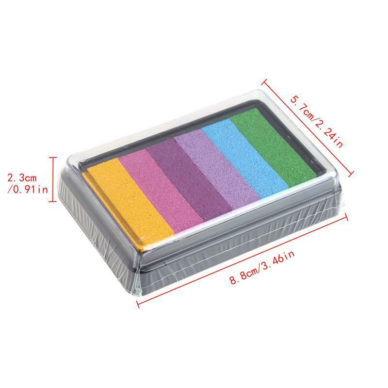 COLOR STAMP PAD WARNA SET 6