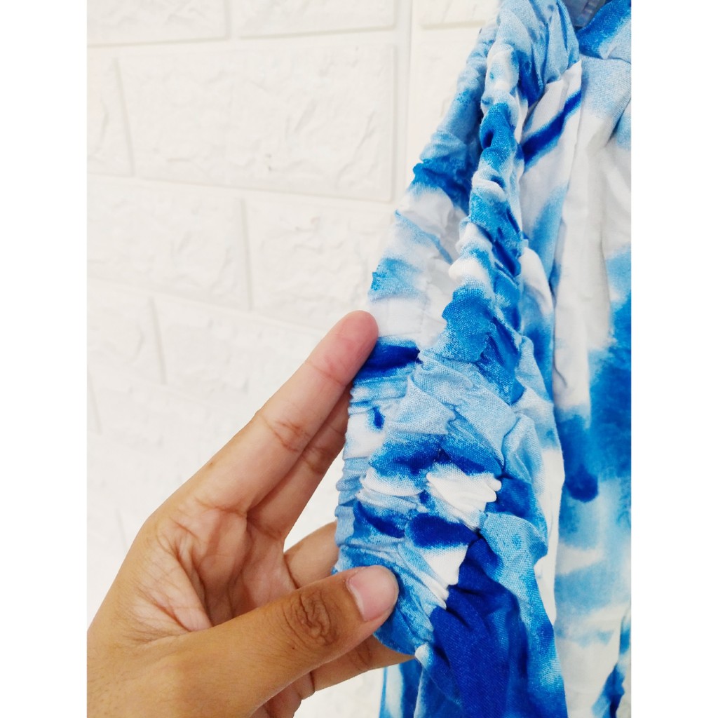 CELANA KULOT ABSTRAK TIE DYE KATUN RAYON CARLINA