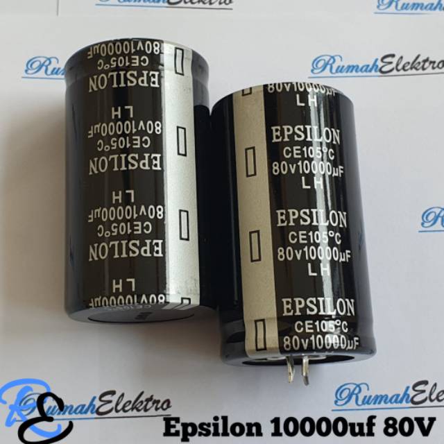 Elco Epsilon 10000uf 80V Original