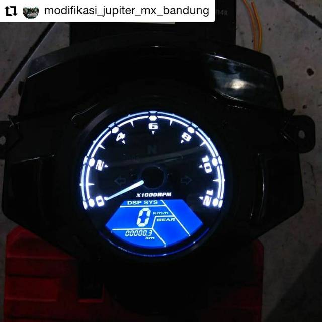 Speedometer custom for jupiter mx old & new