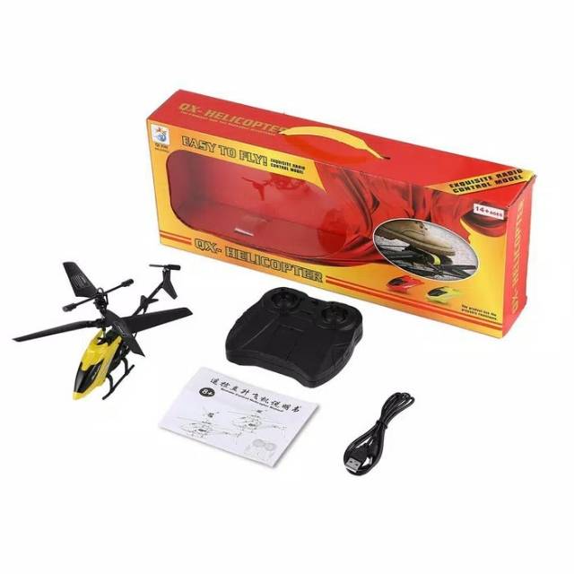 Miniatur Helicopter RC / Helikopter Remot Kontrol
