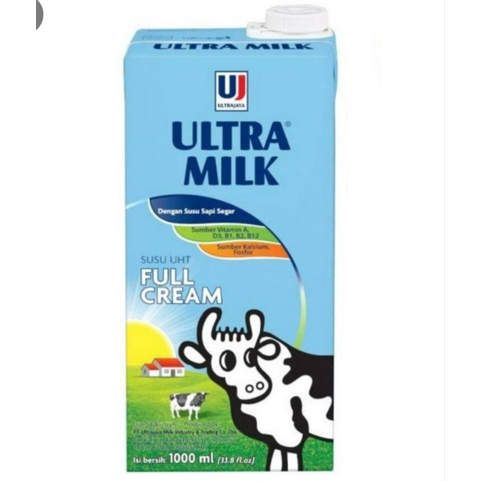 

Susu Ultra Milk 1000ml FULL CREAM (EXP FEB 2023)