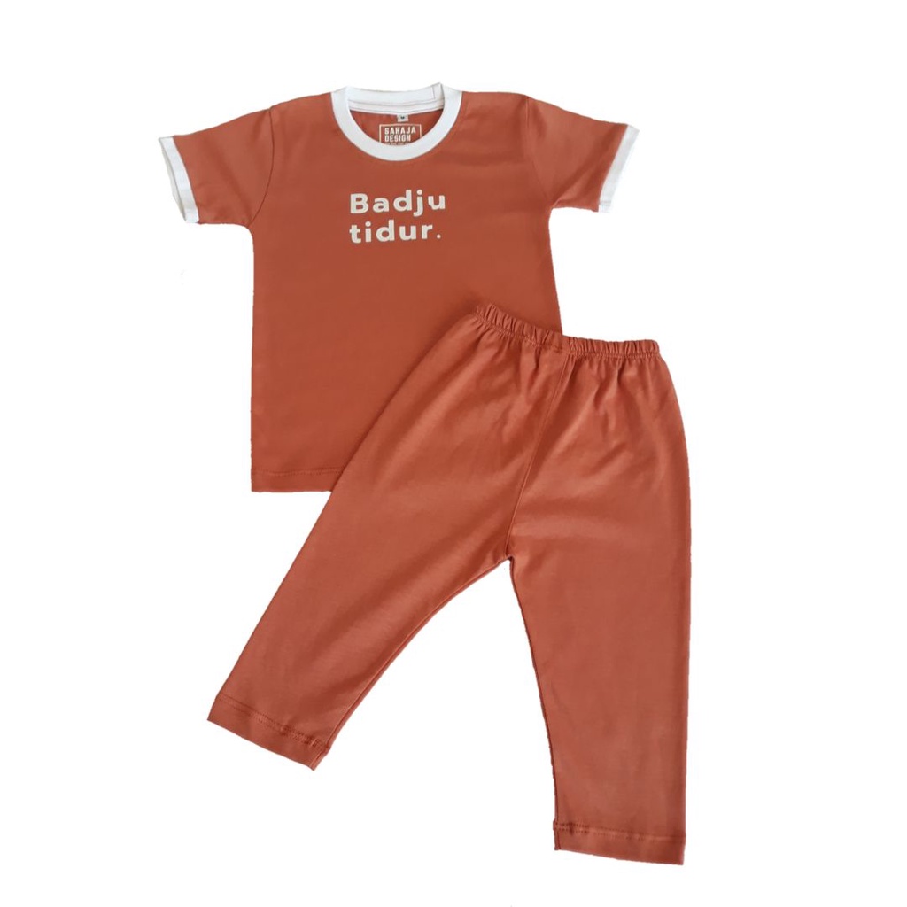 Baju Tidur Anak Laki laki 1 - 3 tahun Setelan Baju Tidur Anak Set Baju Tidur Piama anak Laki Laki Pi