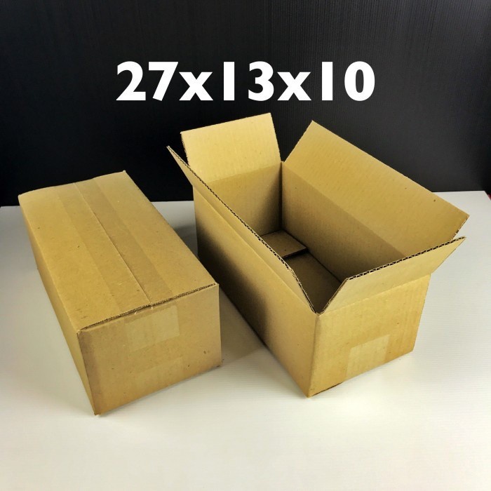

Box Karton Kardus Sepatu BARU 27 x 13 x 10 cm kotak sepatu non die cut