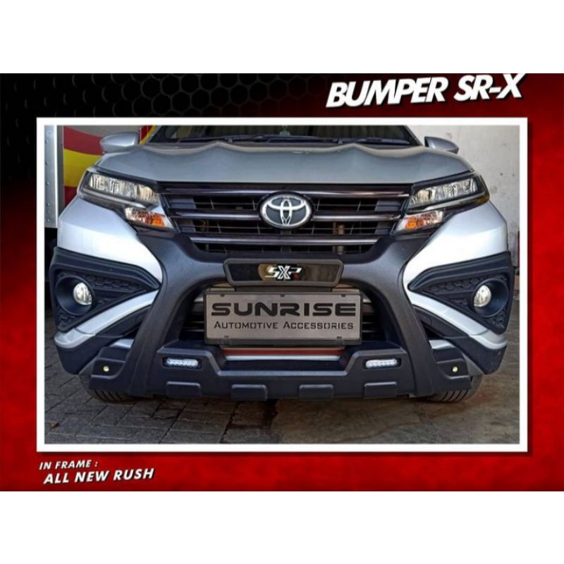 Bumper Bumper/Tanduk Depan Model SR-X All New Rush/Terios 2018-2023