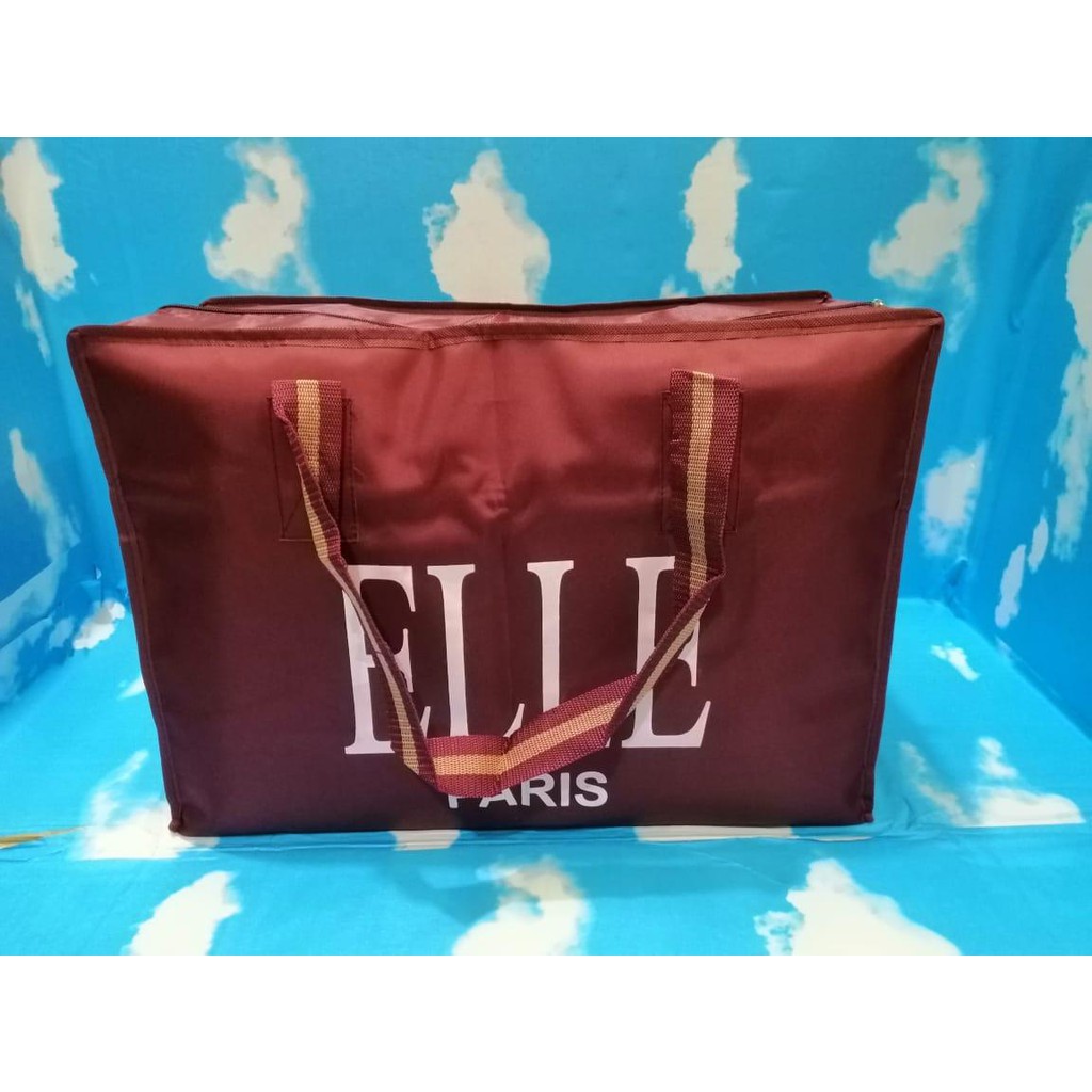 Tas belanja serbaguna/tas karung/tas laundry/Tas kain ELLE PARIS