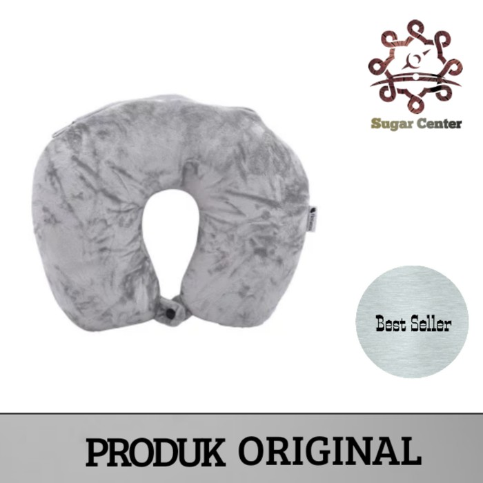 Bantal Leher Animal Folded Neck Pillow 2 In 1 Bantal Boneka Srigala