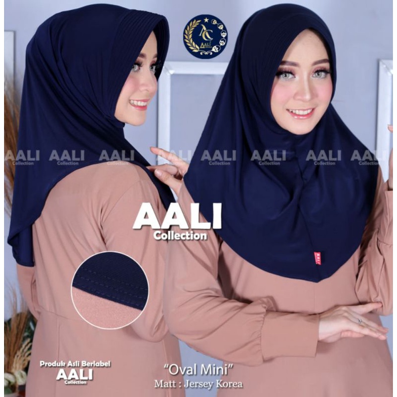 Aali Collection Bergo Jersey Polos Oval Mini