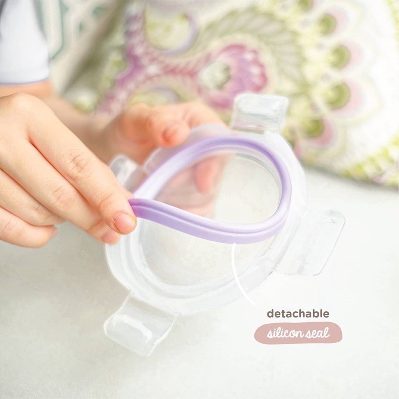 little dimple food container 240ml isi 3 (series pertama)