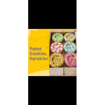 

Set hampres cookies karakter