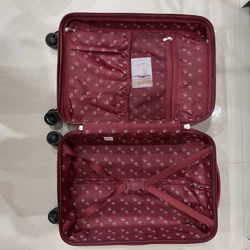 SK-II SKII KOPER KABIN HITAM / MERAH RED CABIN LUGGAGE