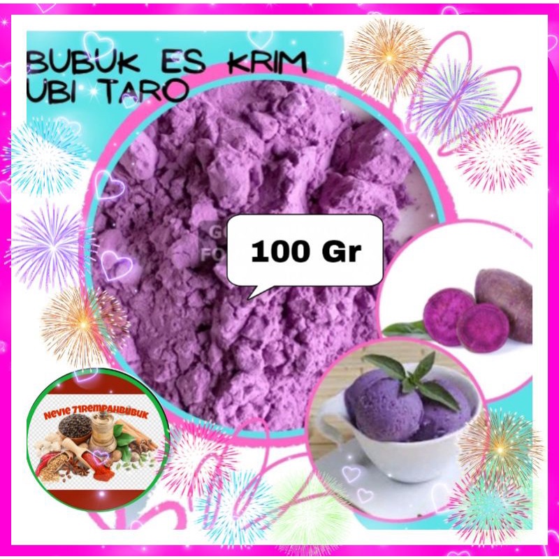 Bubuk Es Krim Rasa Ubi Taro