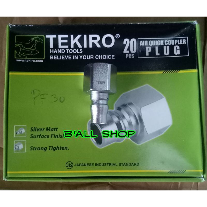 Quick Coupler Plug PF 30 Tekiro