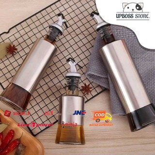 

Botol Minyak Goreng Kaca Cuka Wine Oil Stainless 350ml