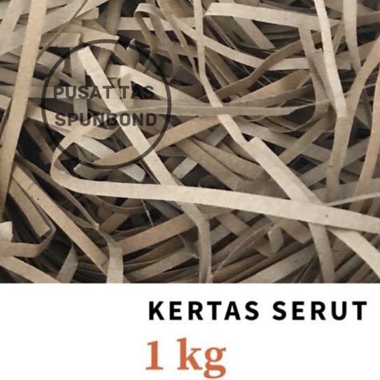 

➪ Kertas Serut 1 Kg / Kertas Cacah / Shredded Paper / Kertas Suwir Packing / Kertas Coklat Serut ♤