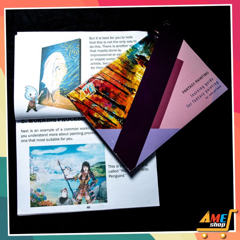 

AME Guide Book Fantasy Painting Seri 1- "Fantasy Painting
