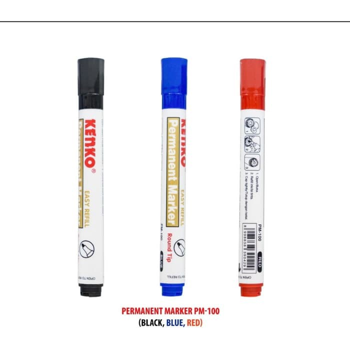 

Spidol Permanent KENKO PM-100/Spidol Permanen/Permanent Marker KENKO