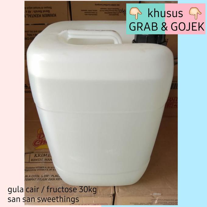 

Gula Cair / Gula Cair Buah / Fructose / Fruktosa 30Kg Grab Gojek