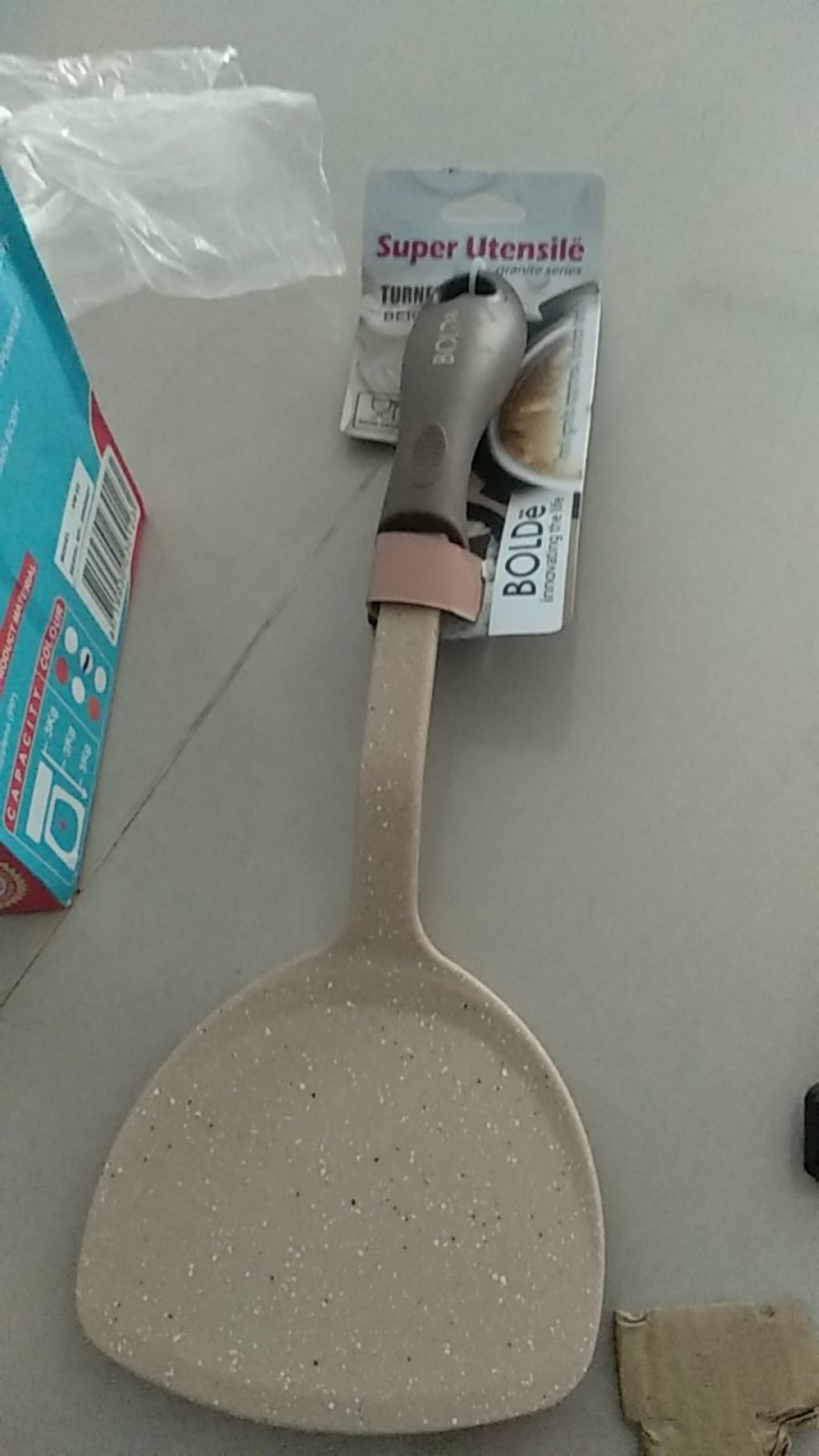 Bolde Super Utensile Granite Series Spatula/ Turner Beige