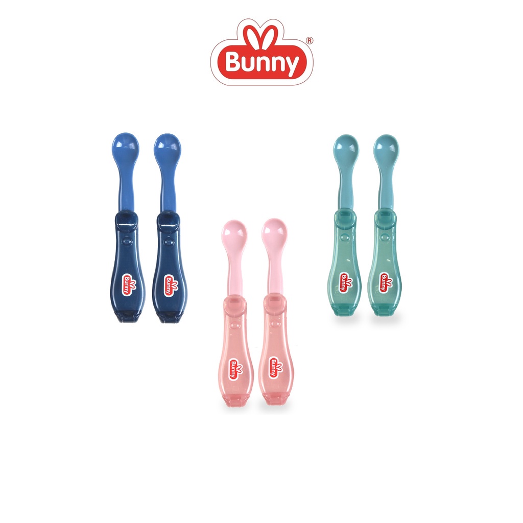 Lusty Bunny Travel Spoons Sendok Makan Bayi Travel ALB 1001