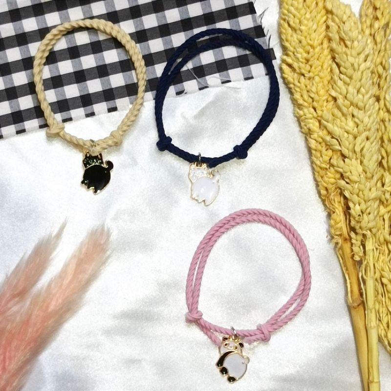 (PART 3) GELANG TALI BRACELET KARAKTER UNYUK-UNYUK, •BEPINK OFFICIAL•