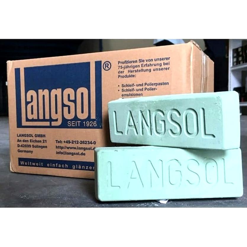 Langsol / Batu Hijau Ijo / Sabun Poles Besi Stainless Asli German