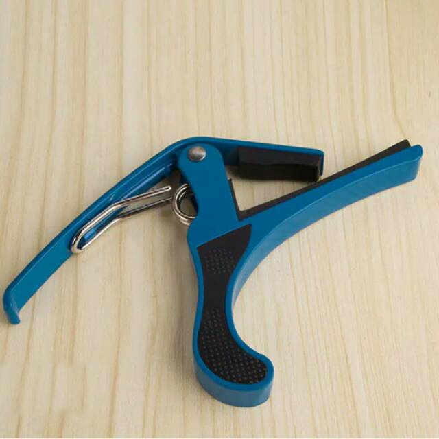 Capo untuk gitar, bahan besi alloy, kuat, penjepit gitar