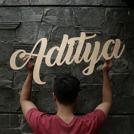 Papan Nama untuk Backdrop / Hiasan Backdrop Pesta / Dekorasi Nama Termurah