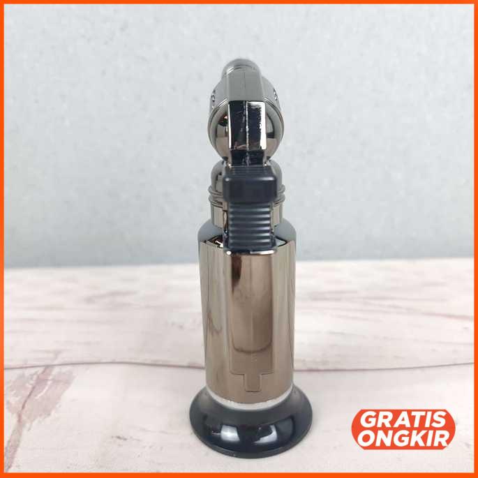 Korek Gas Torch Lighter Butane Flame Gun