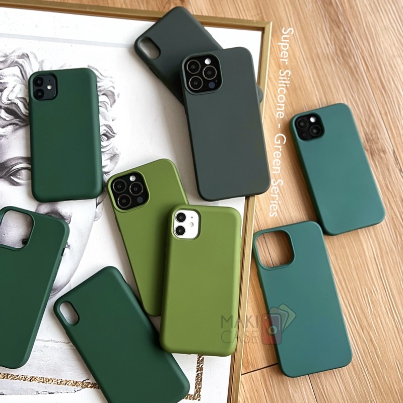 Super Silicone Case Green Series