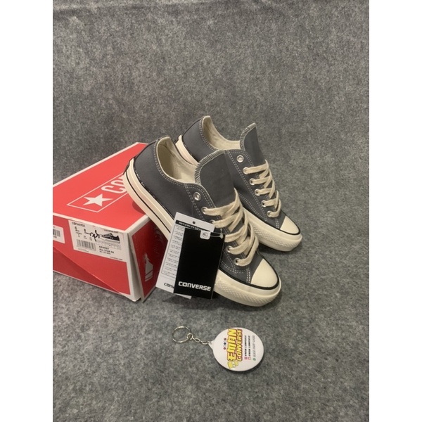 CONV3RSEE 70's LOW GRAY GLOSSY  IMPORT MADE IN VIETNAM