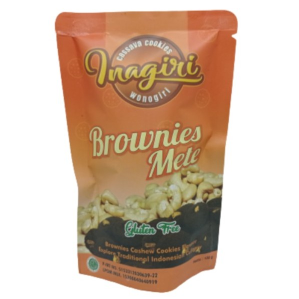 

Inagiri - Brownies Mete Cokelat - 100gr