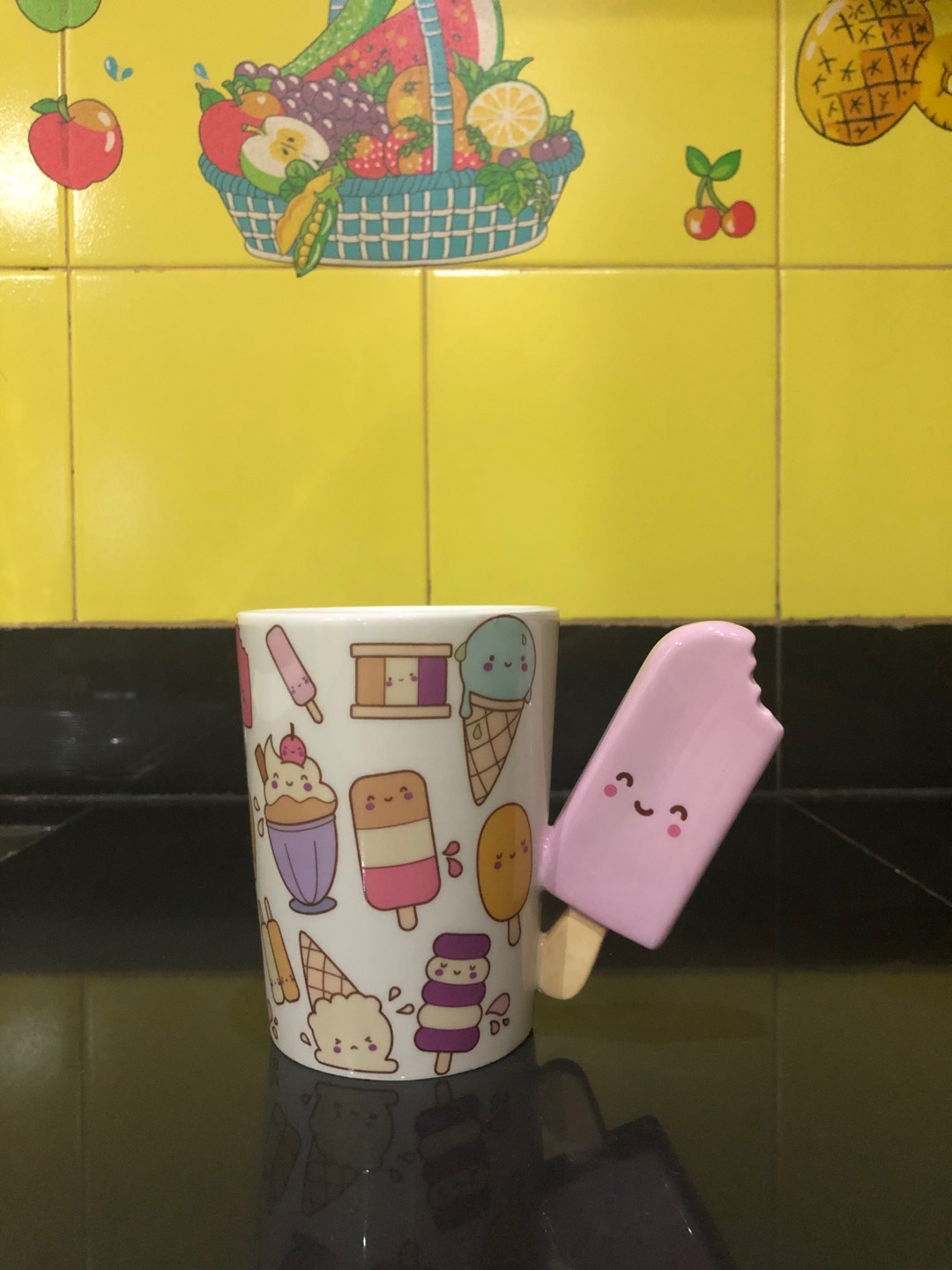 Babee Mug Keramik Lucu / Gelas Keramik Ice Cream Lover Pplj / Cangkir / Mug Lucu / Souvenir Unik