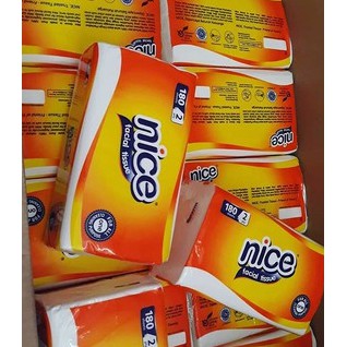 Paket 3 Pack Tissue Tisu Nice facial 180 sheet Tisu Wajah MURAH-2
